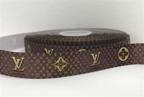 louis vuitton ribbon by the yard|louis vuitton ribbon 25mm.